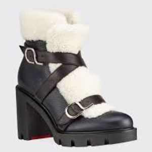 Christian Louboutin Pole Chic 70 Calf Boots